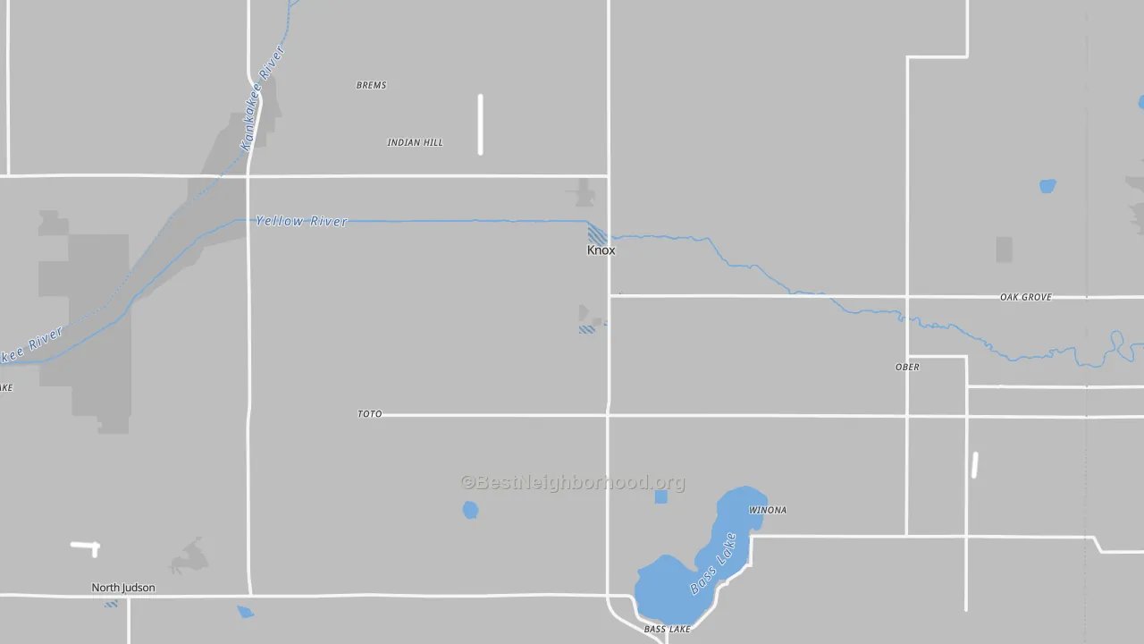 Transit Grade map of Starke County, IN