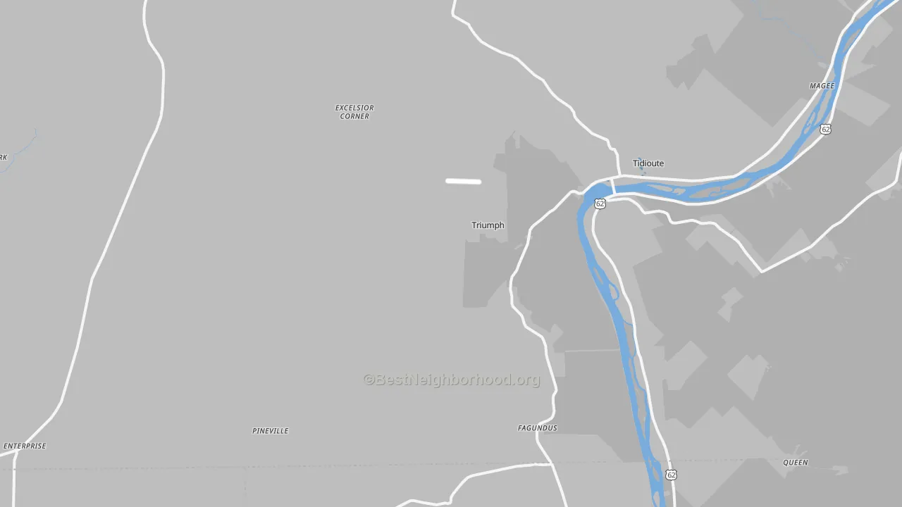 Transit Grade map of Starr, PA
