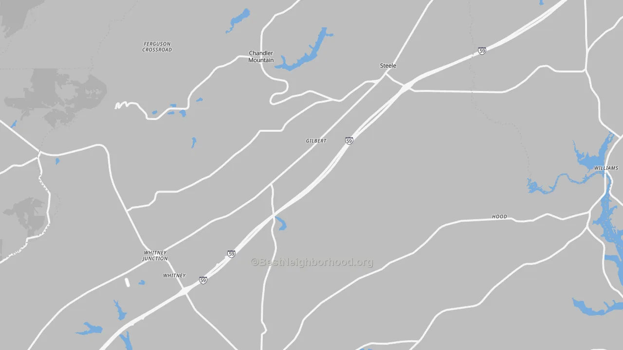 Transit Grade map of Steele, AL