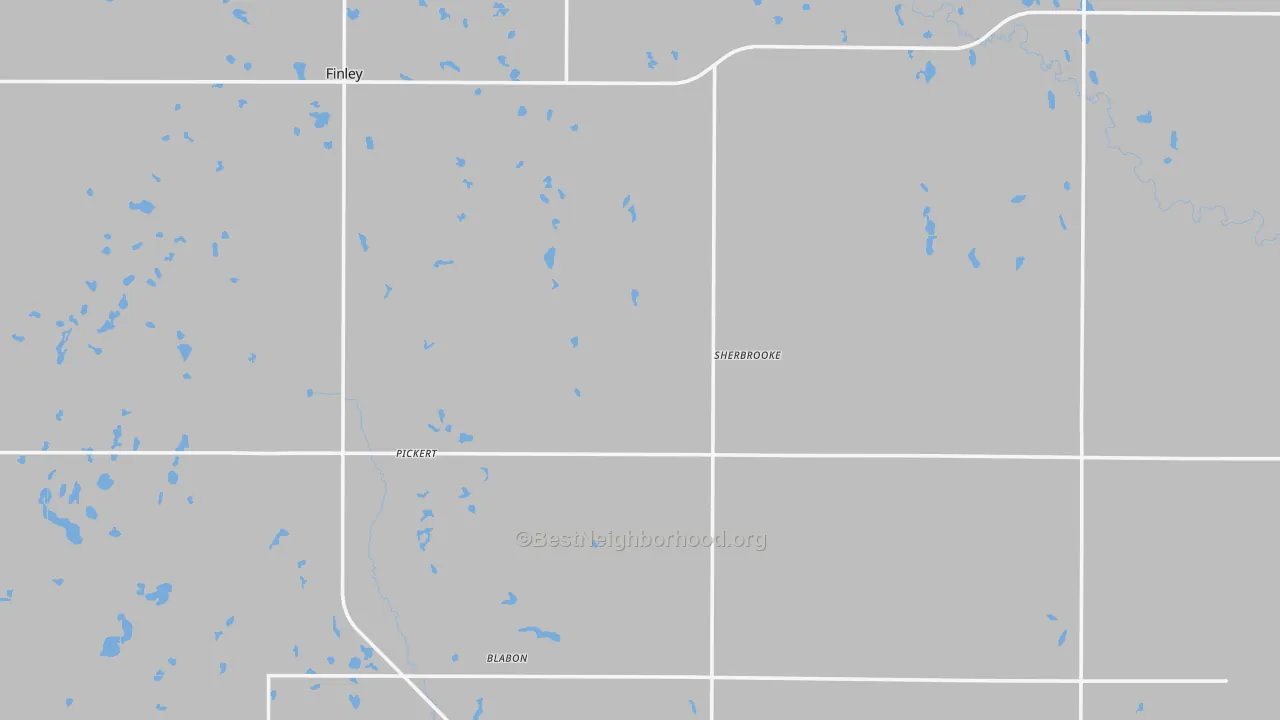 Transit Grade map of Steele County, ND