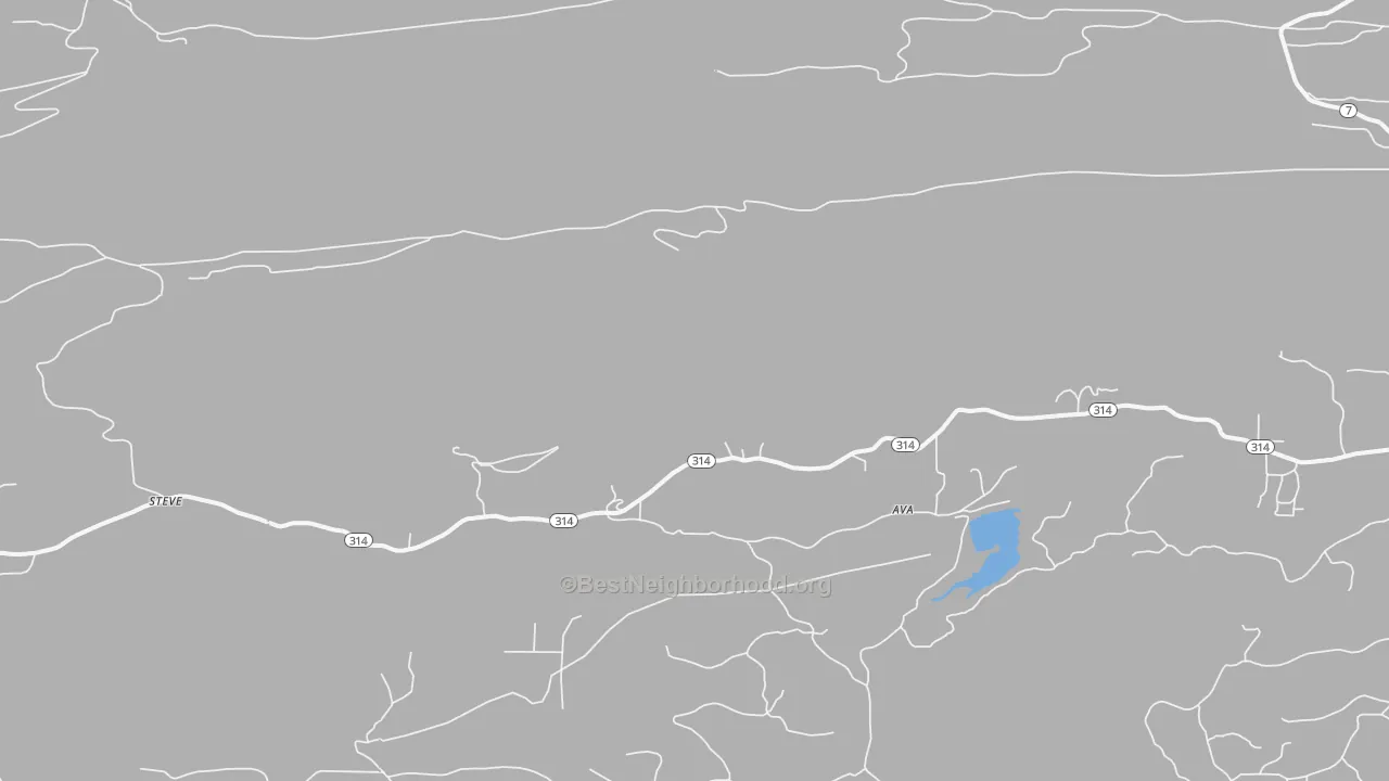 Transit Grade map of Steve, AR