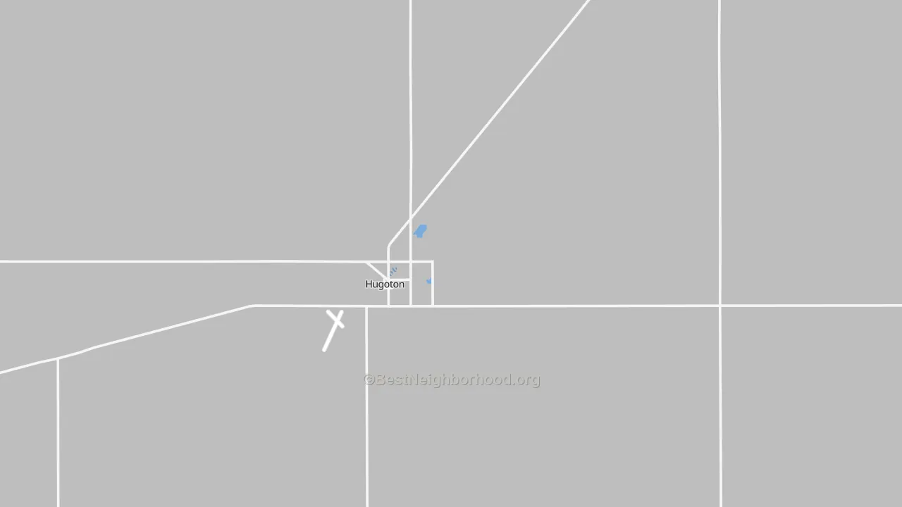 Transit Grade map of Stevens County, KS
