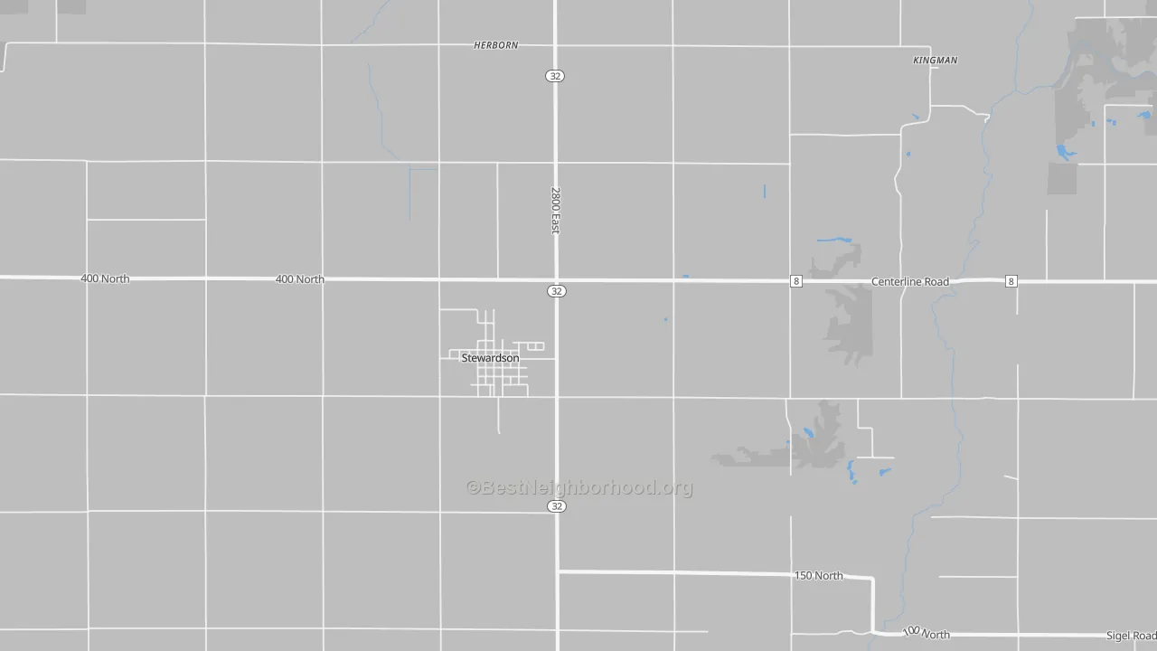 Transit Grade map of Stewardson, IL