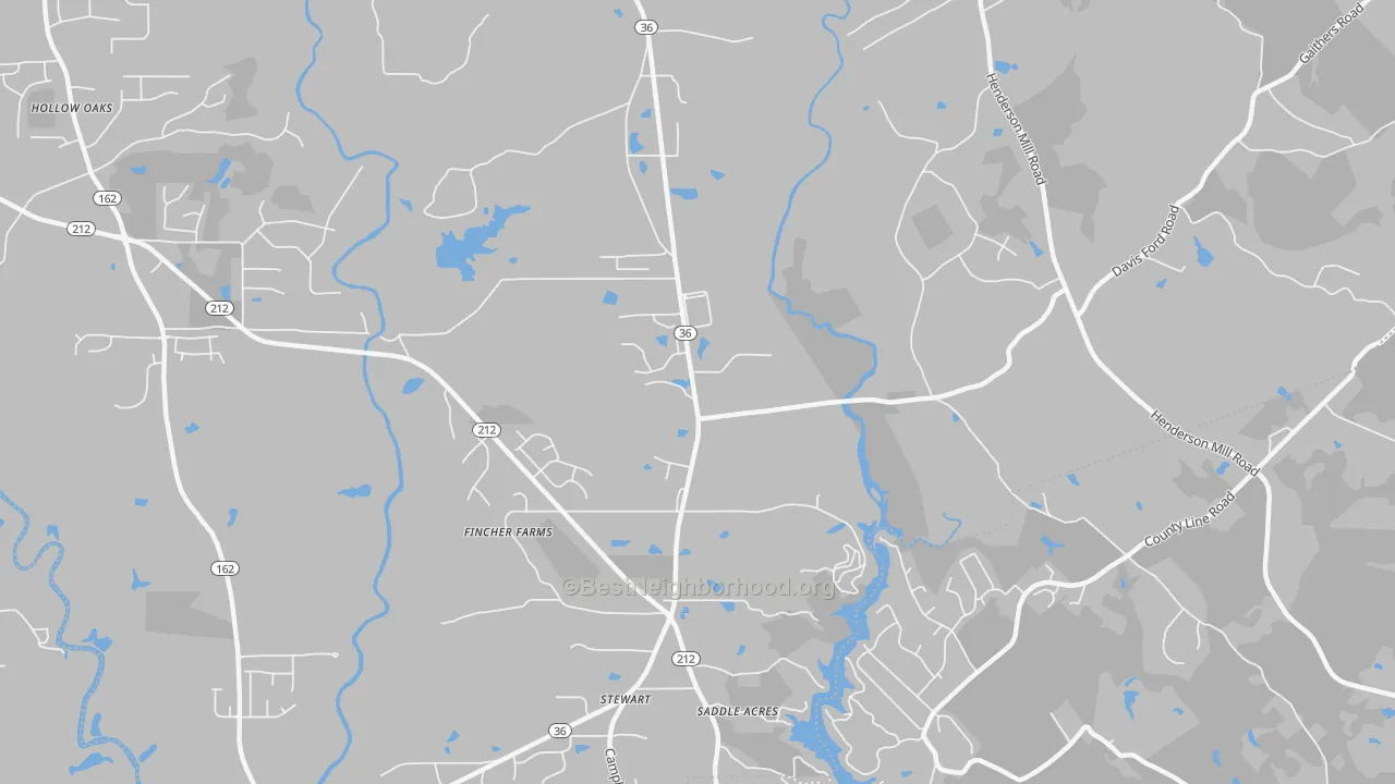 Transit Grade map of Stewart, GA