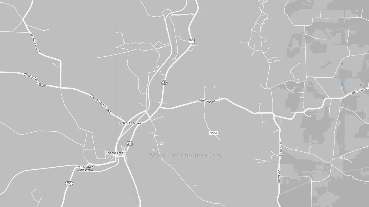 Transit Grade map of Stifflertown, PA
