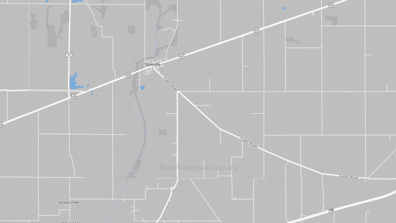 Transit Grade map of Stilesville, IN