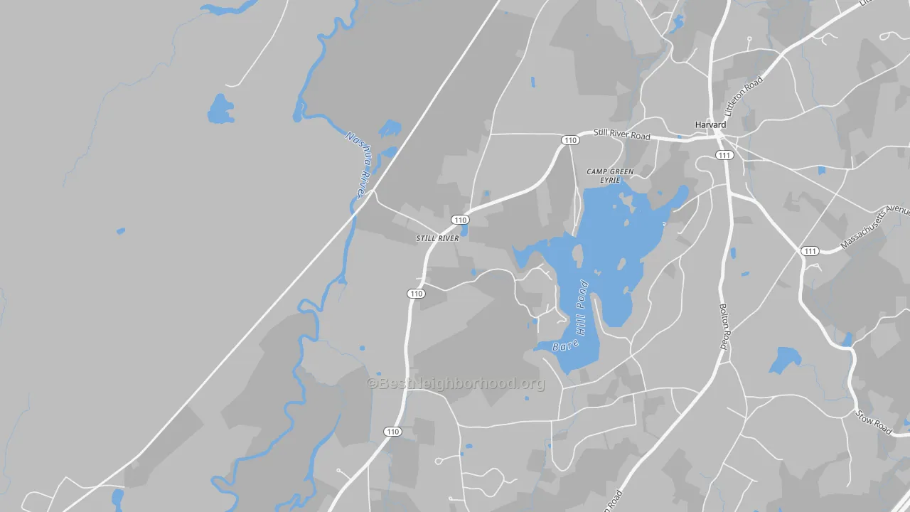 Transit Grade map of Still River, MA