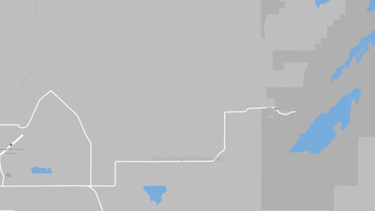 Transit Grade map of Stillwater, NV