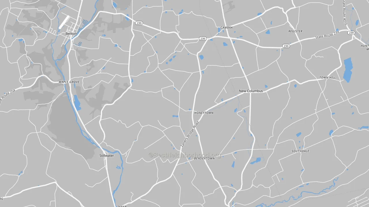 Transit Grade map of Stillwater, PA