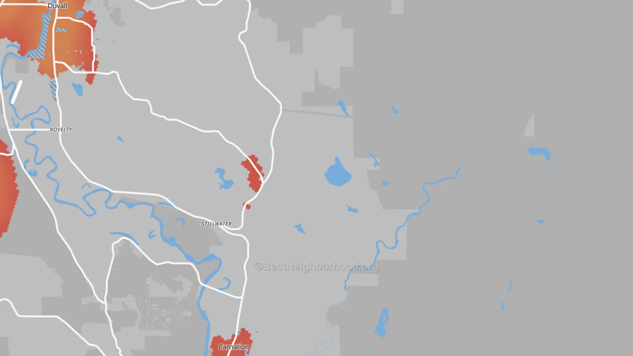 Transit Grade map of Stillwater, WA