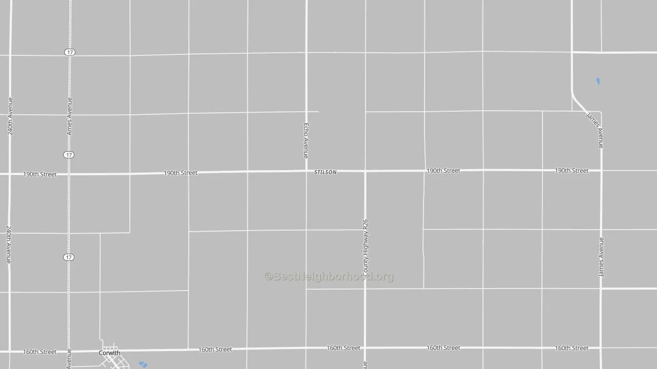 Transit Grade map of Stilson, IA