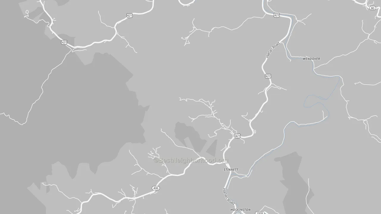 Transit Grade map of Stinnett, KY