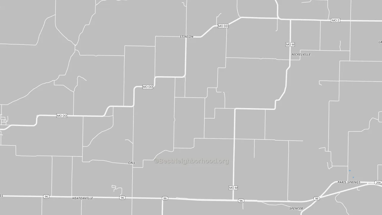 Transit Grade map of Stinson, MO