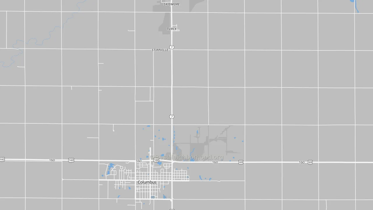 Transit Grade map of Stippville, KS