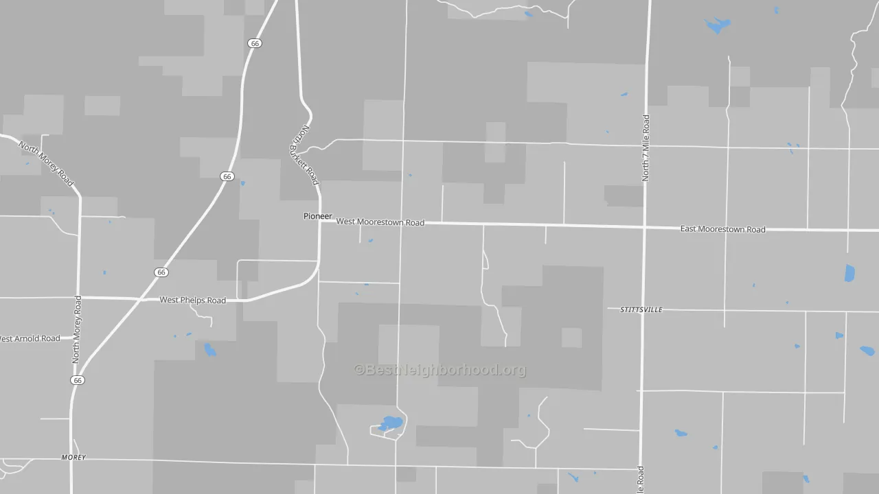 Transit Grade map of Stittsville, MI