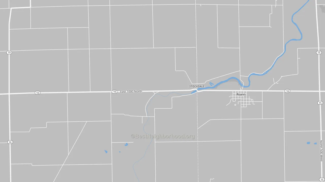 Transit Grade map of Stockdale, IN