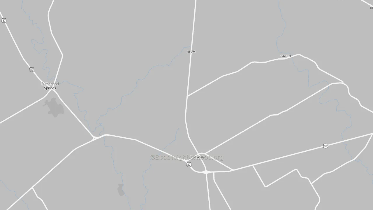 Transit Grade map of Stockdale, TX
