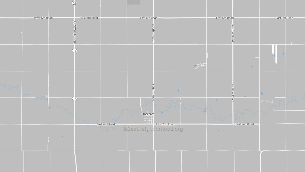 Transit Grade map of Stockham, NE