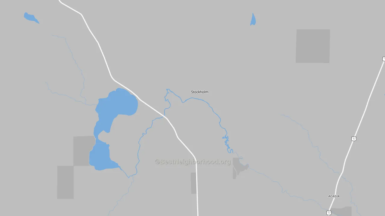 Transit Grade map of Stockholm, ME
