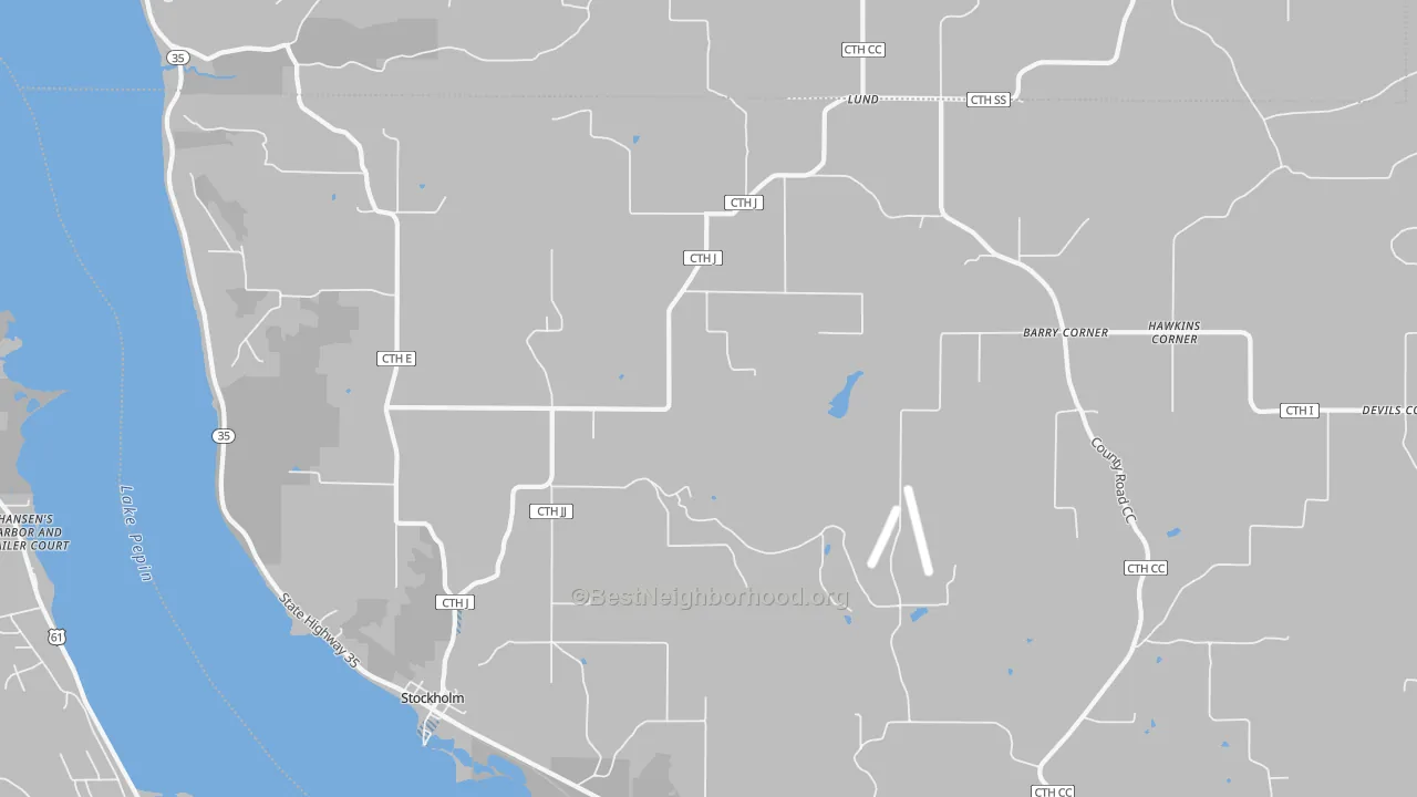 Transit Grade map of Stockholm, WI