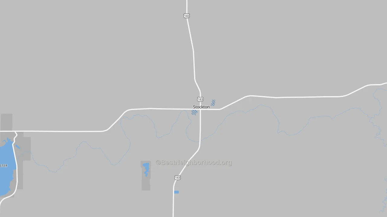 Transit Grade map of Stockton, KS