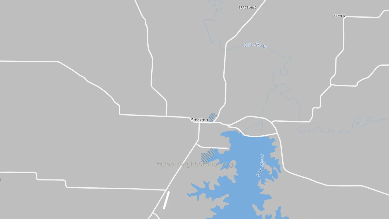 Transit Grade map of Stockton, MO