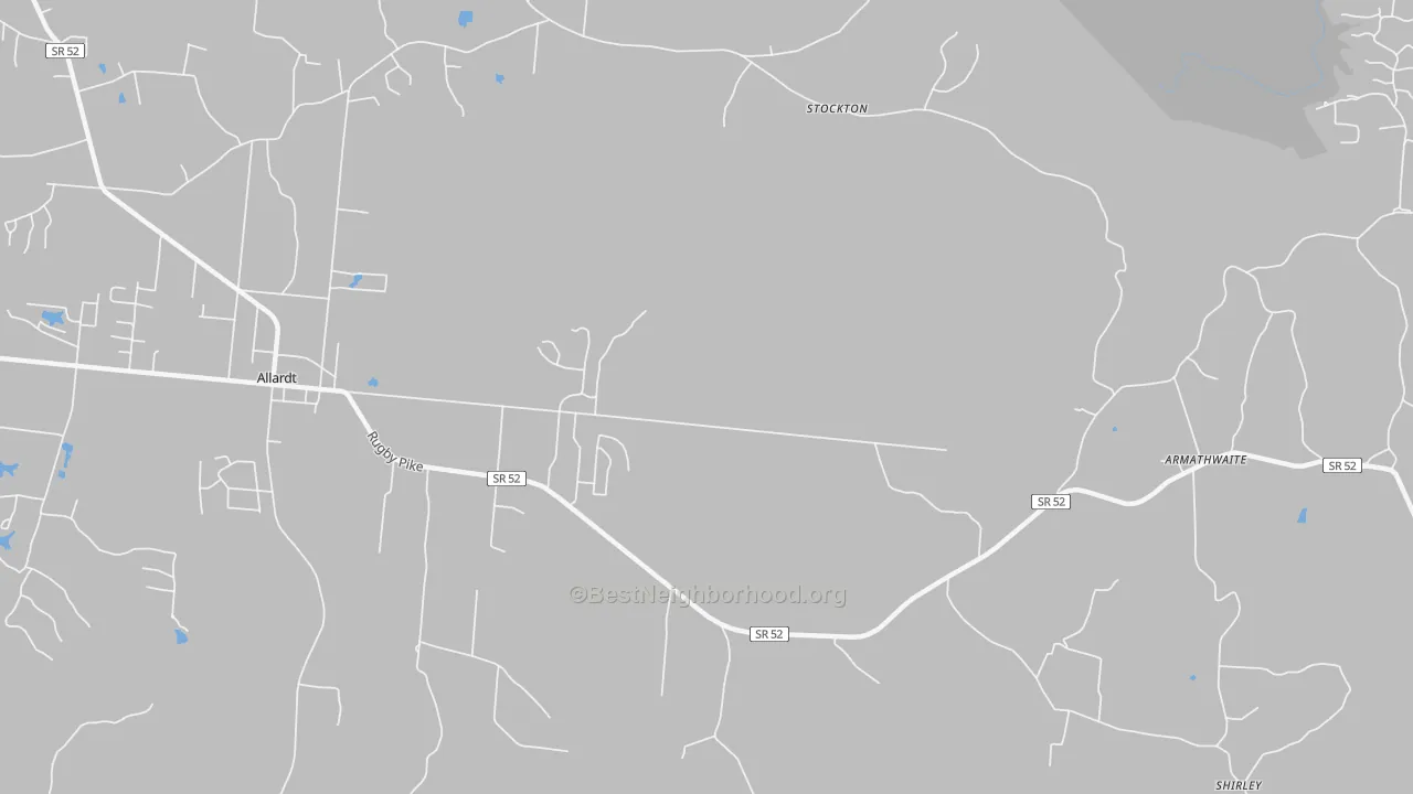 Transit Grade map of Stockton, TN