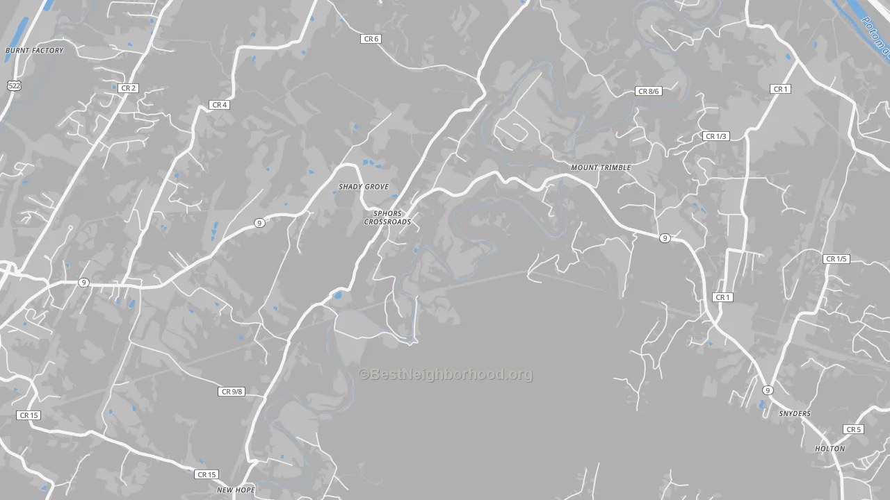 Transit Grade map of Stohrs Crossroads, WV