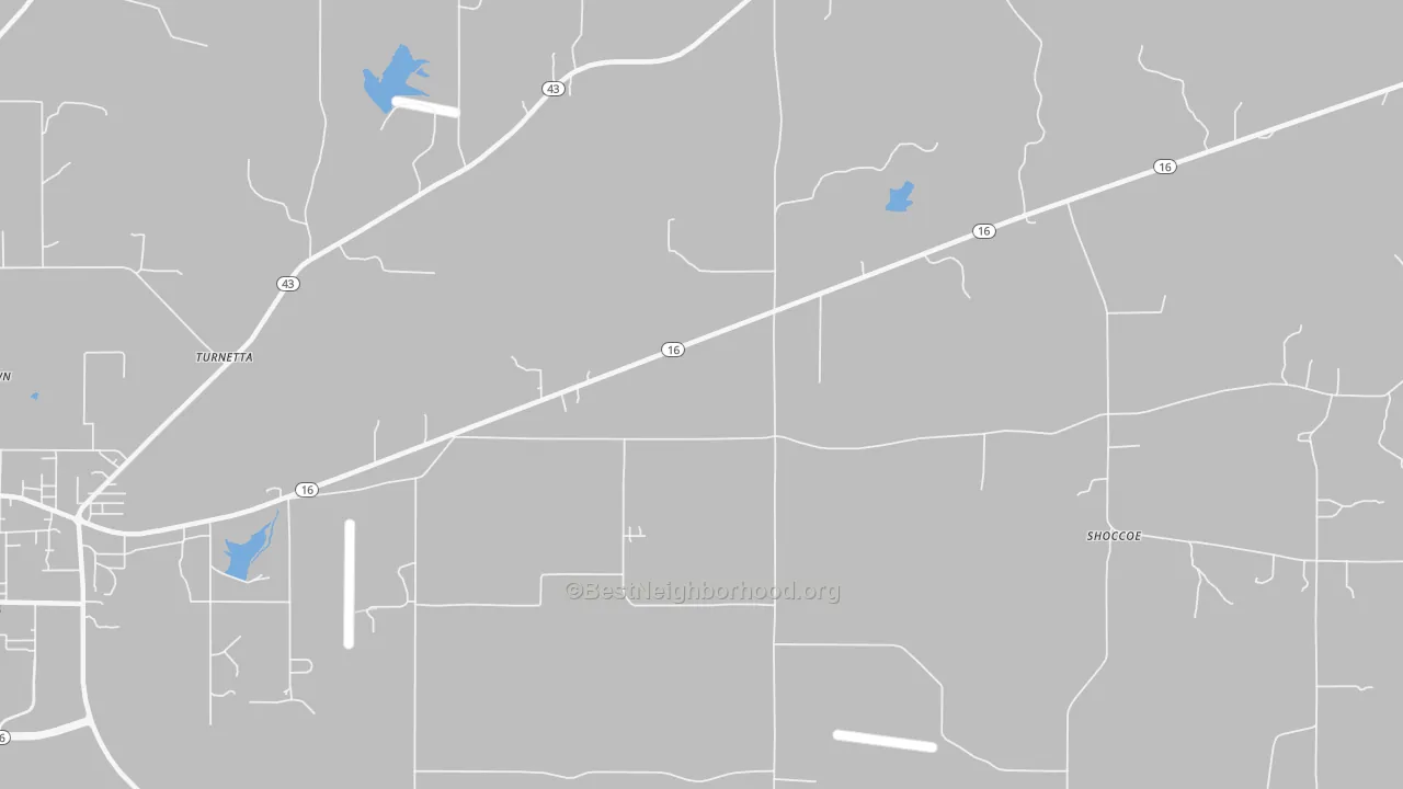 Transit Grade map of Stokes, MS