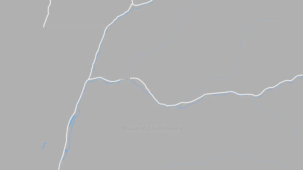 Transit Grade map of Stoner, CO