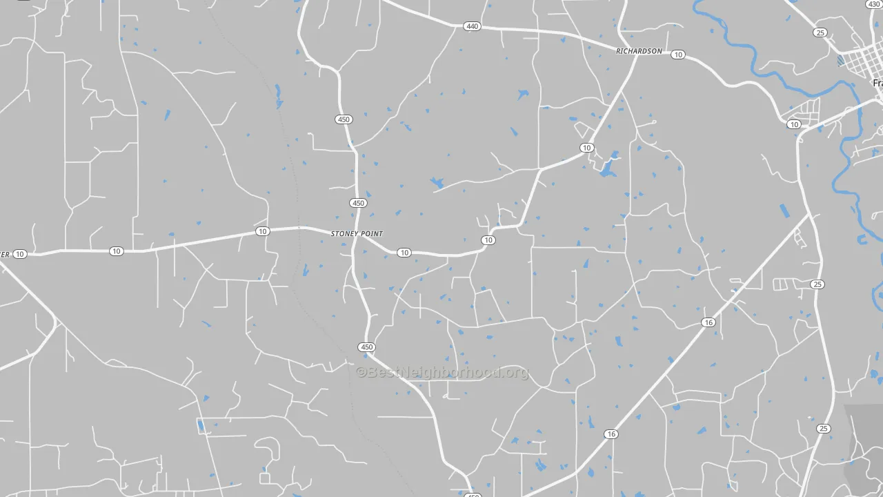 Transit Grade map of Stoney Point, LA