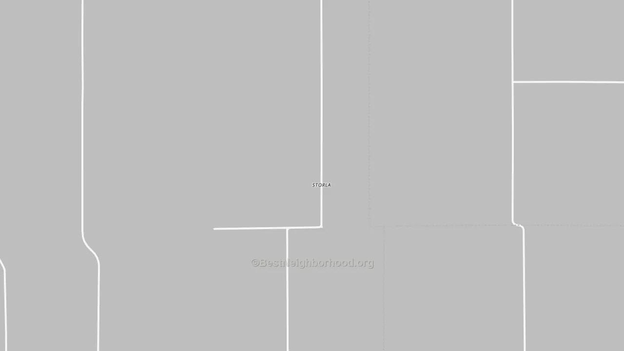 Transit Grade map of Storla, SD