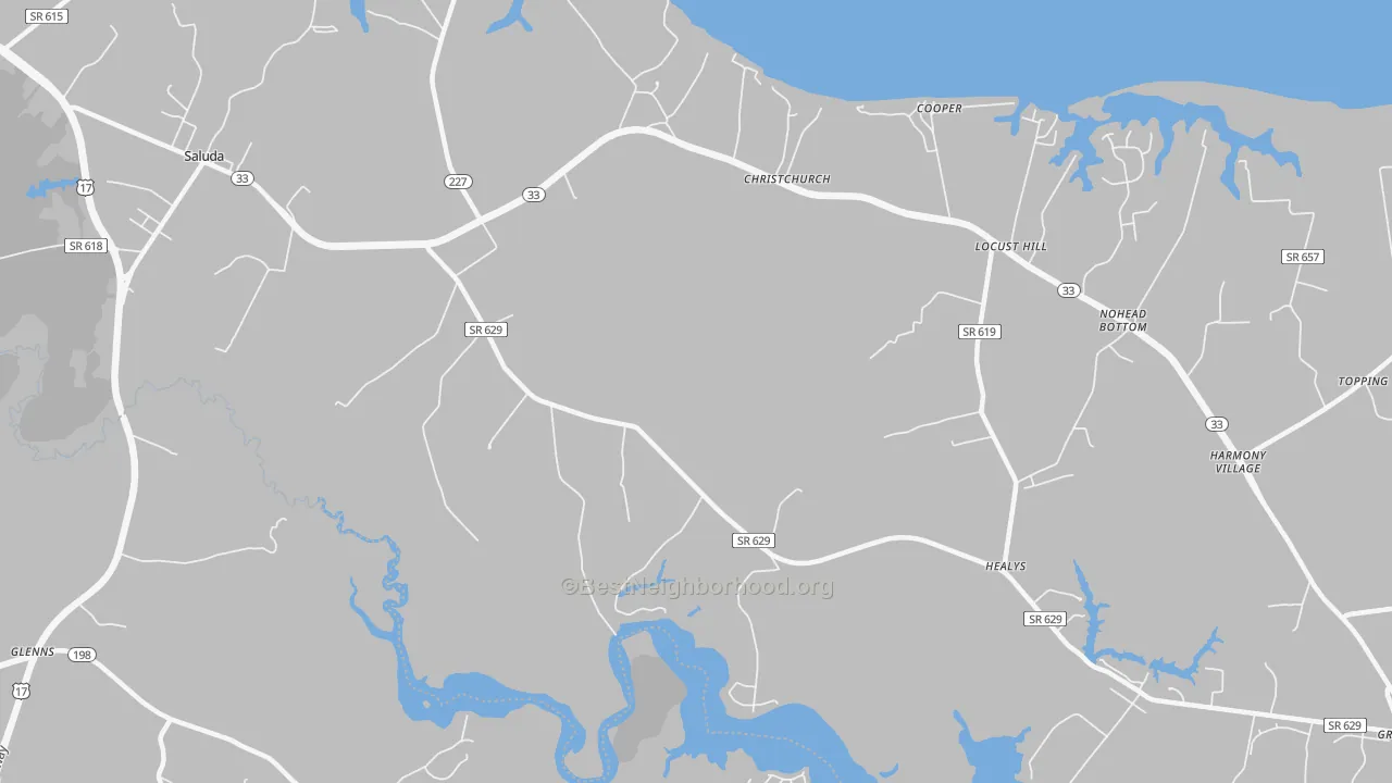 Transit Grade map of Stormont, VA