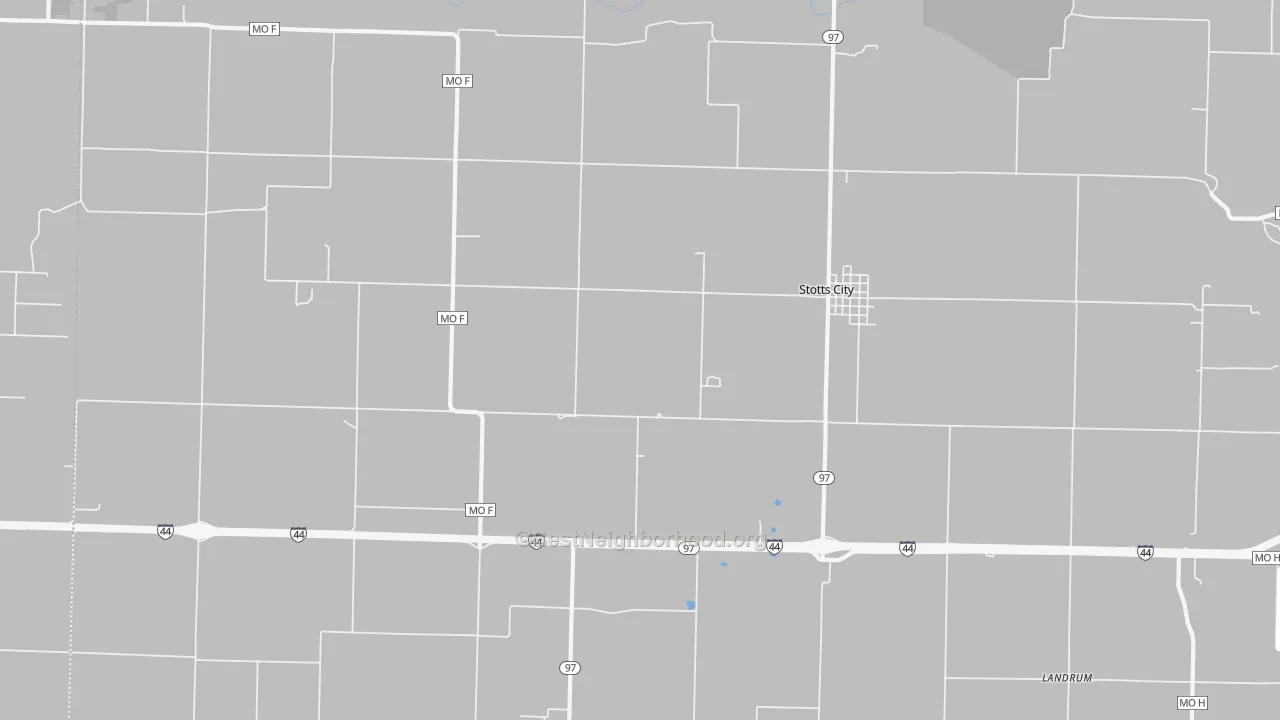 Transit Grade map of Stotts City, MO