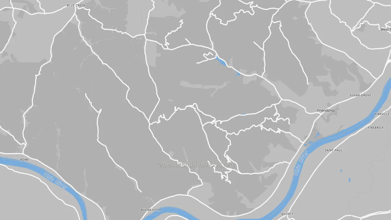 Transit Grade map of Stout, OH