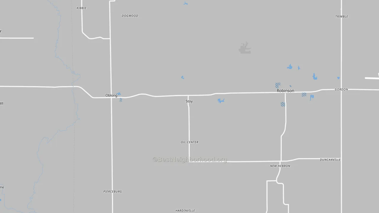 Transit Grade map of Stoy, IL