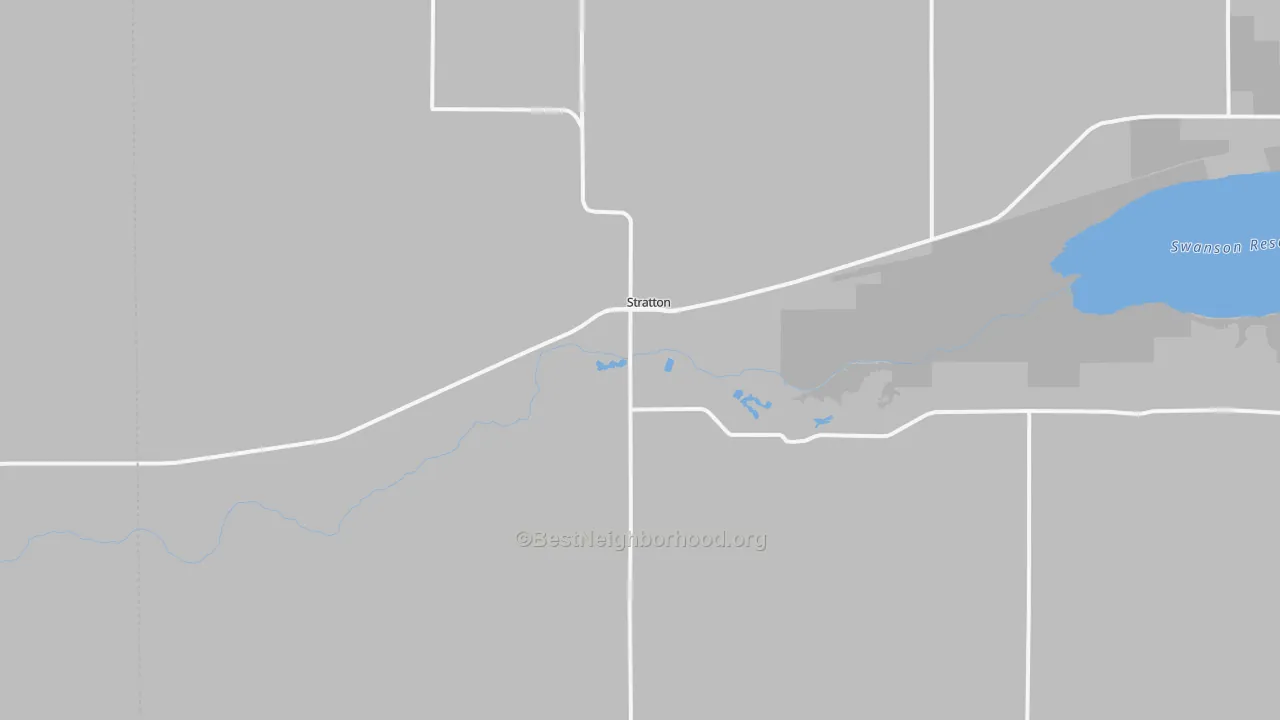 Transit Grade map of Stratton, NE