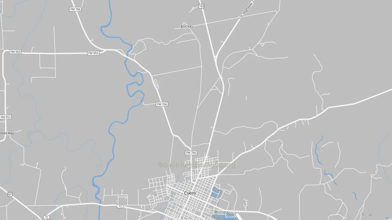 Transit Grade map of Stratton, TX