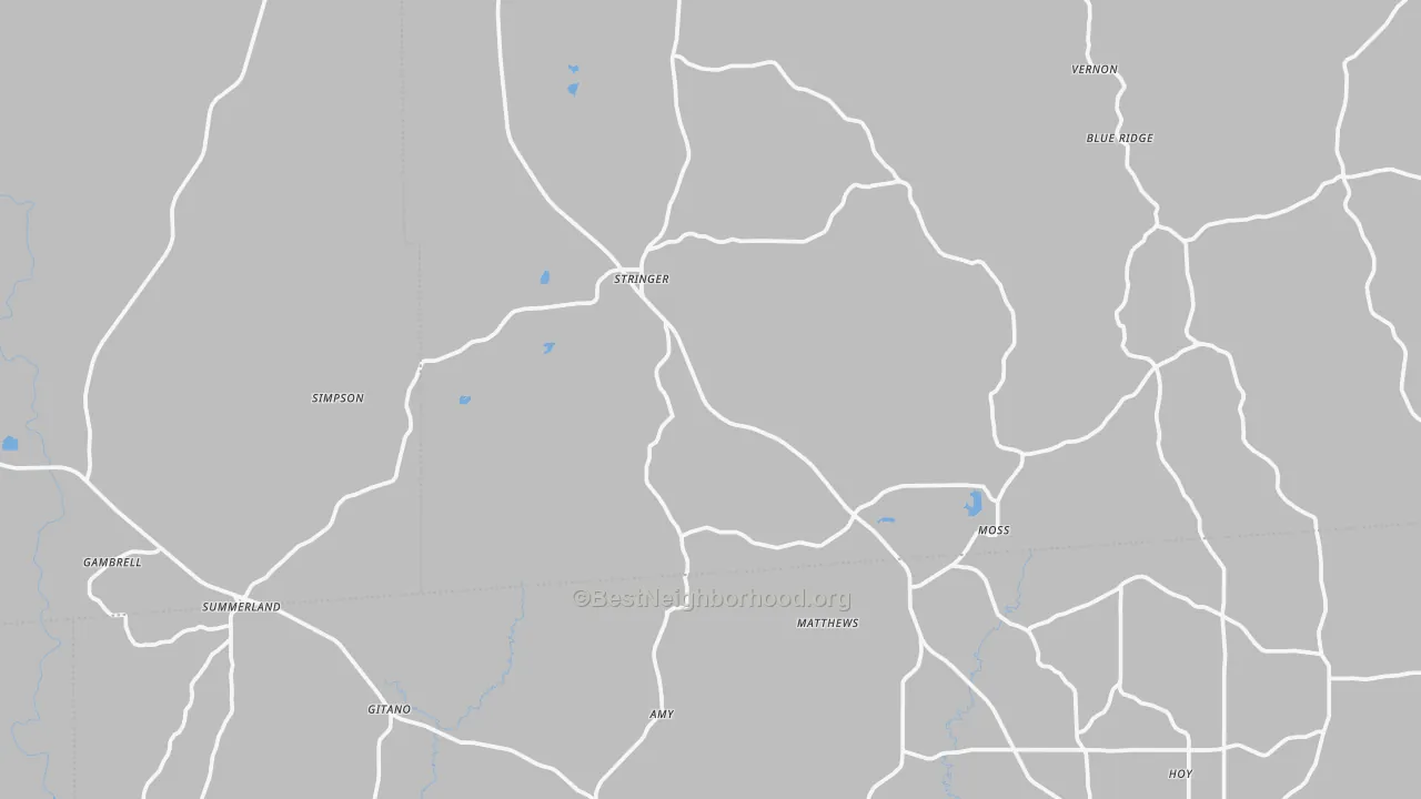Transit Grade map of Stringer, MS