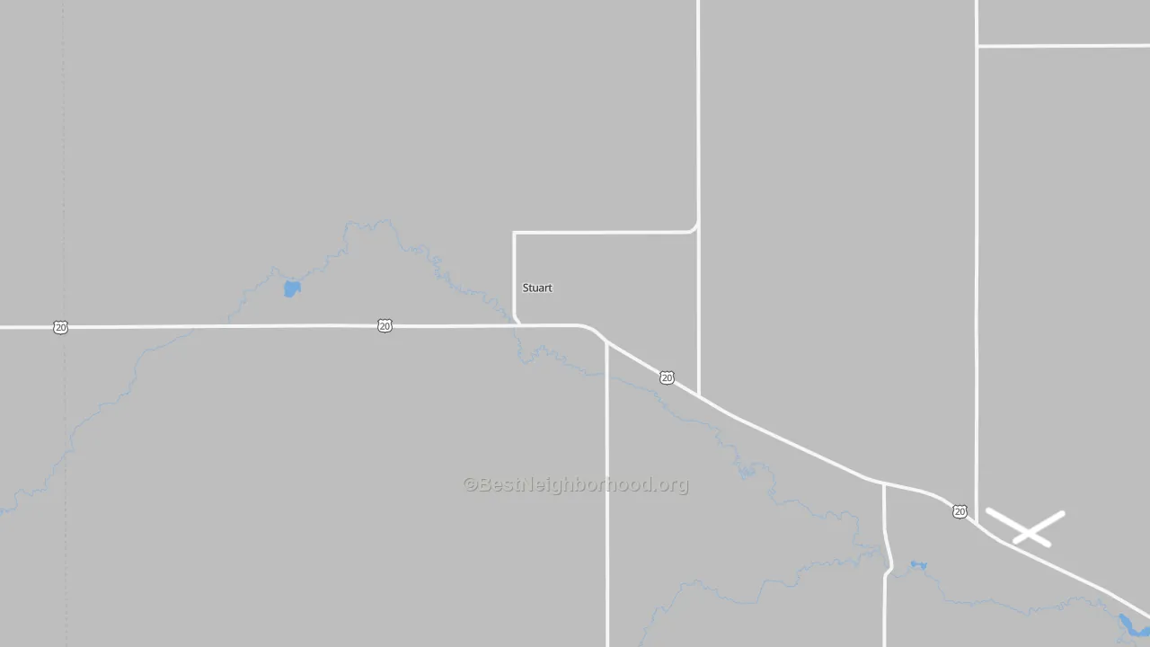 Transit Grade map of Stuart, NE