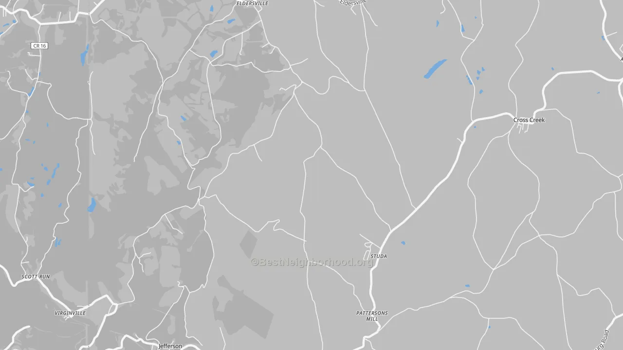 Transit Grade map of Studa, PA