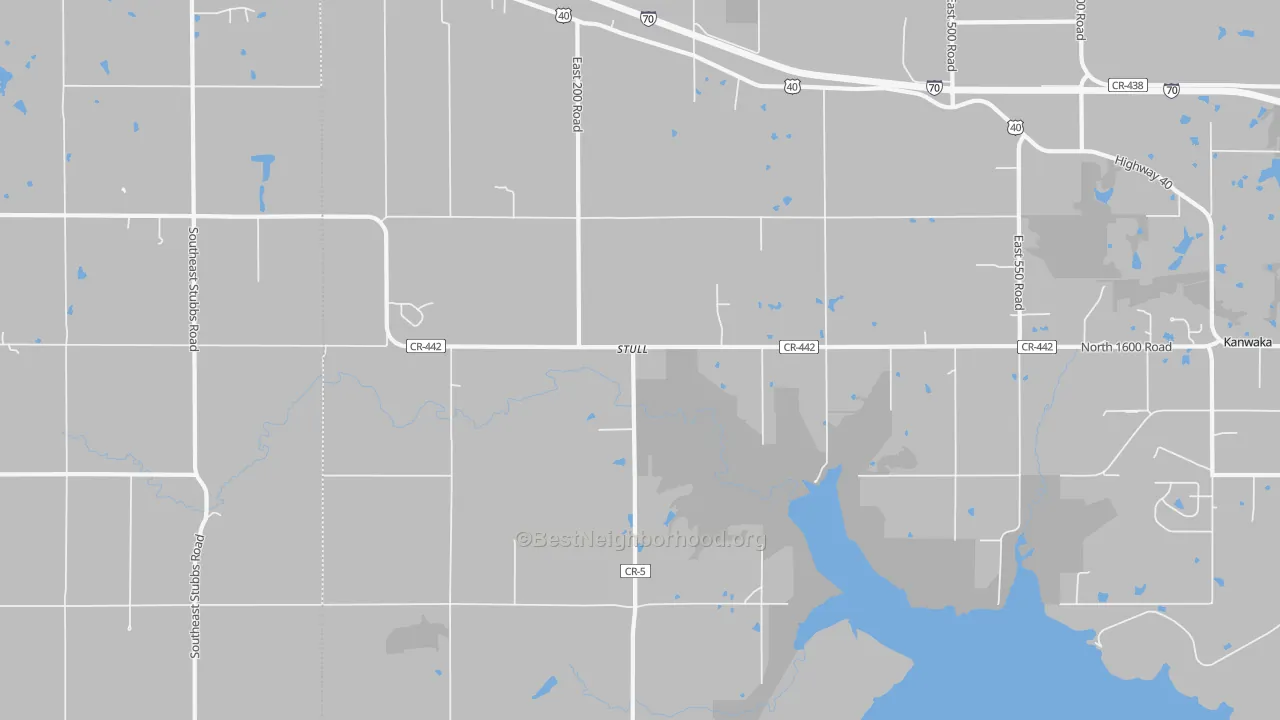 Transit Grade map of Stull, KS