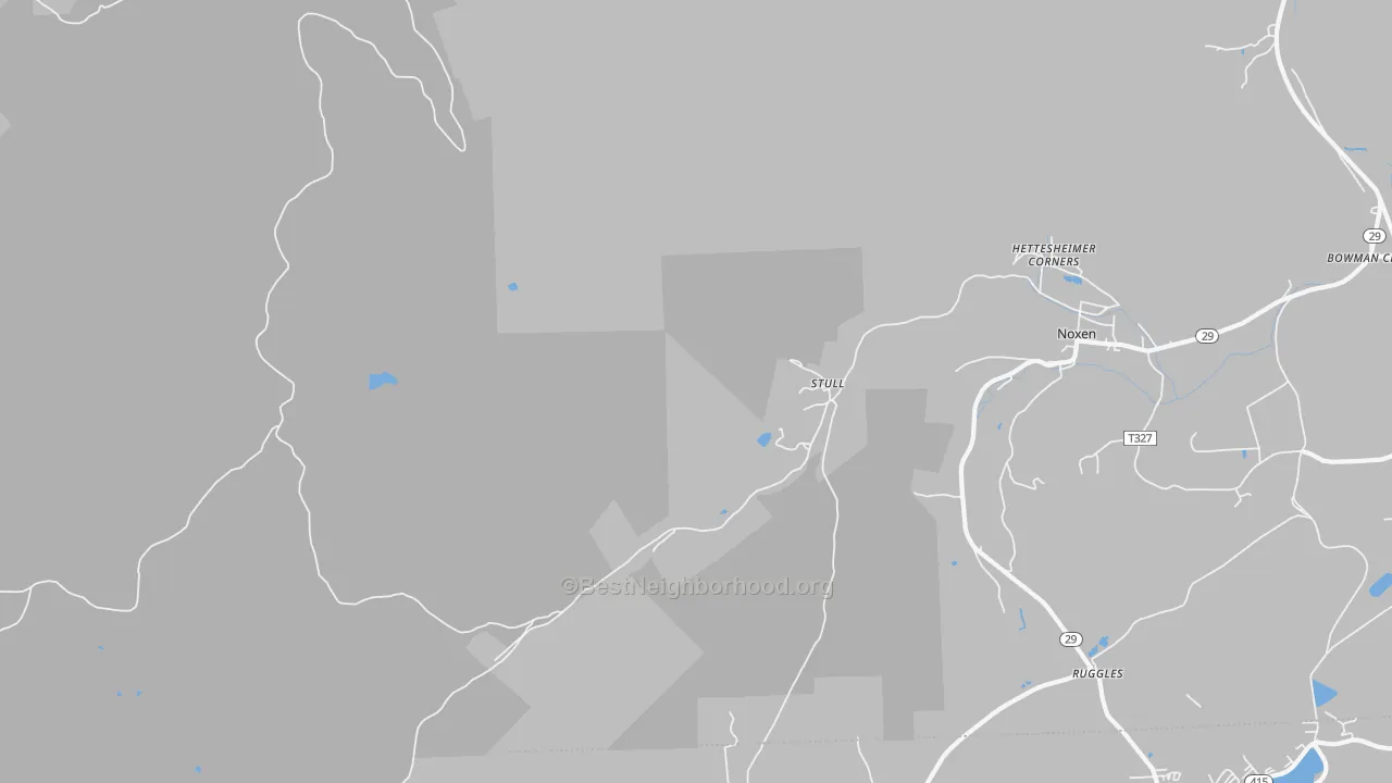 Transit Grade map of Stull, PA