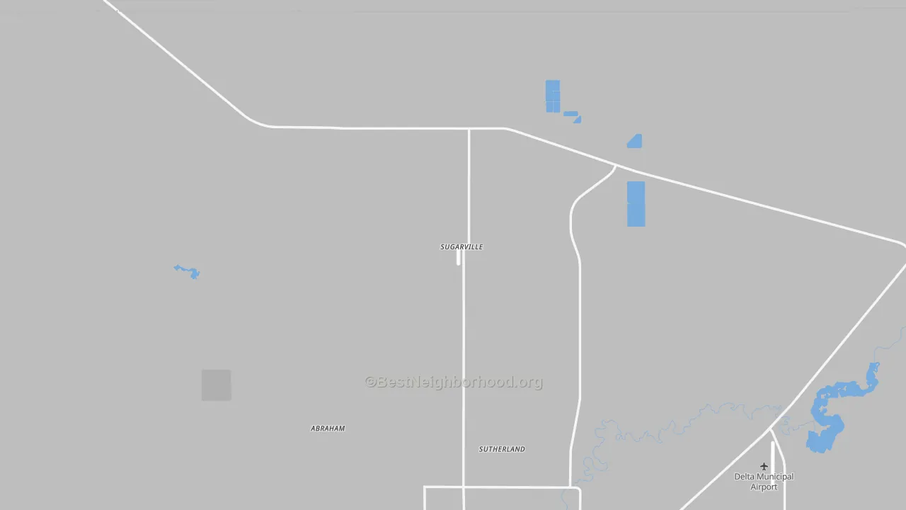 Transit Grade map of Sugarville, UT