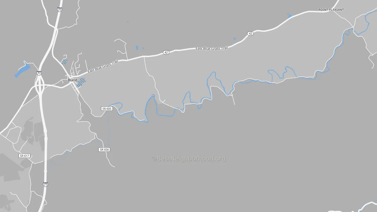 Transit Grade map of Suiter, VA