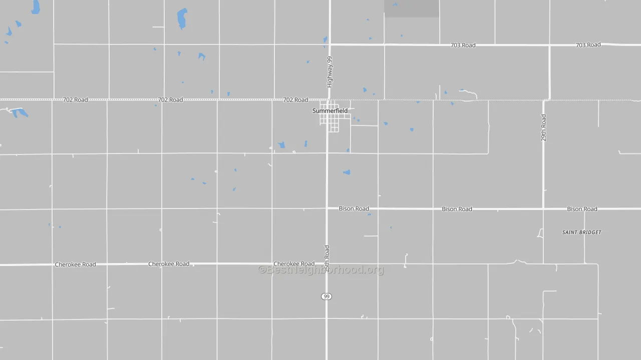Transit Grade map of Summerfield, KS