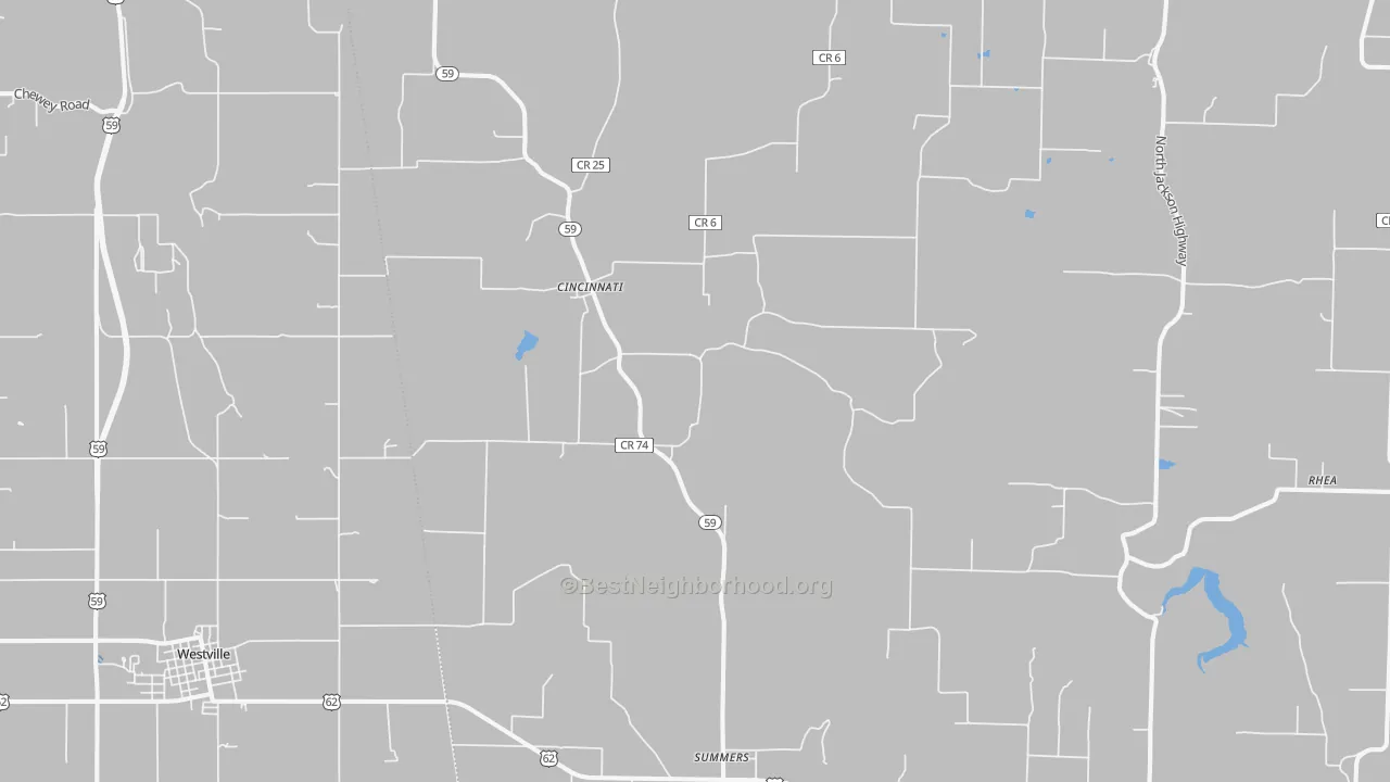 Transit Grade map of Summers, AR