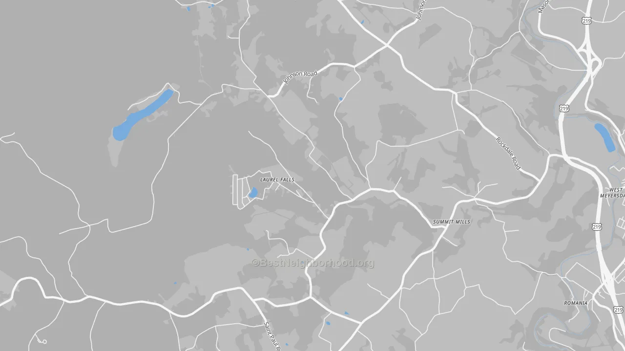 Transit Grade map of Summit Mills, PA