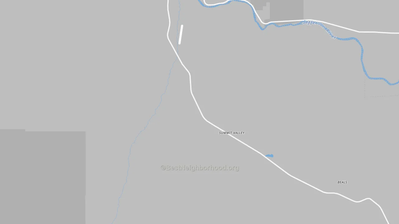 Transit Grade map of Summit Valley, MT