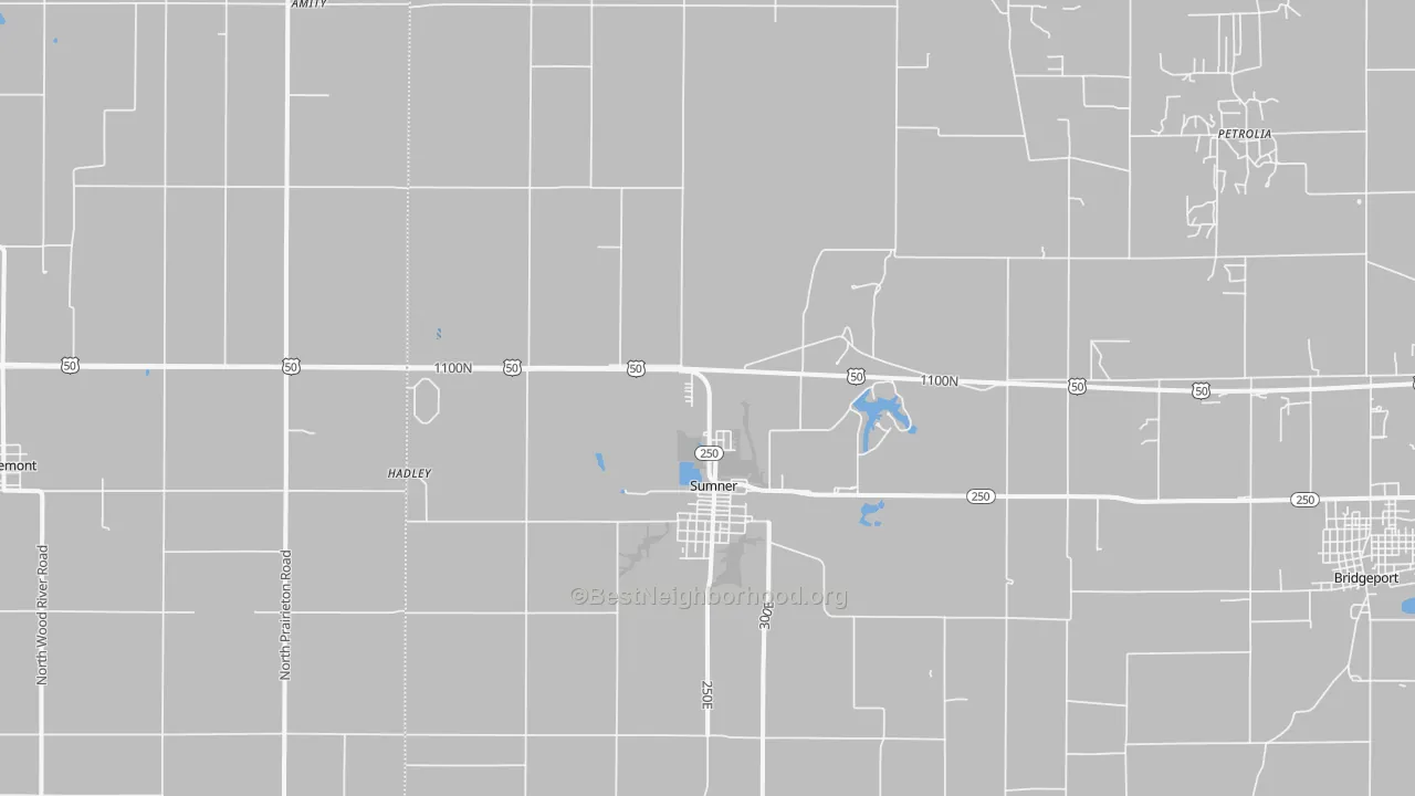 Transit Grade map of Sumner, IL